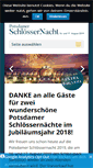 Mobile Screenshot of potsdamer-schloessernacht.de